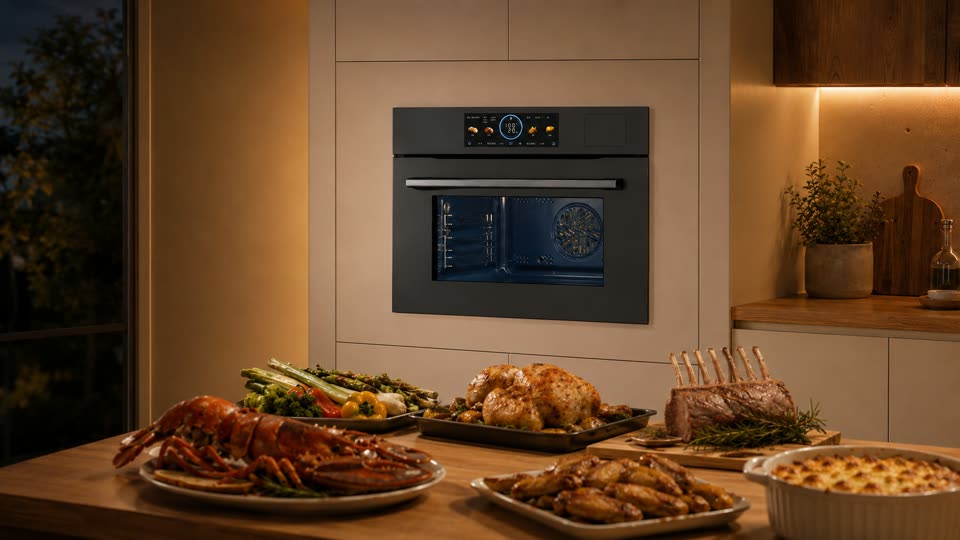 PhotoReel product video of Combi Steam Oven