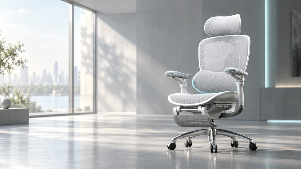 PhotoReel product video of Multi-functional Ergonomic Chair