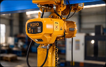 PhotoReel product video of KOIO Portable Hoist